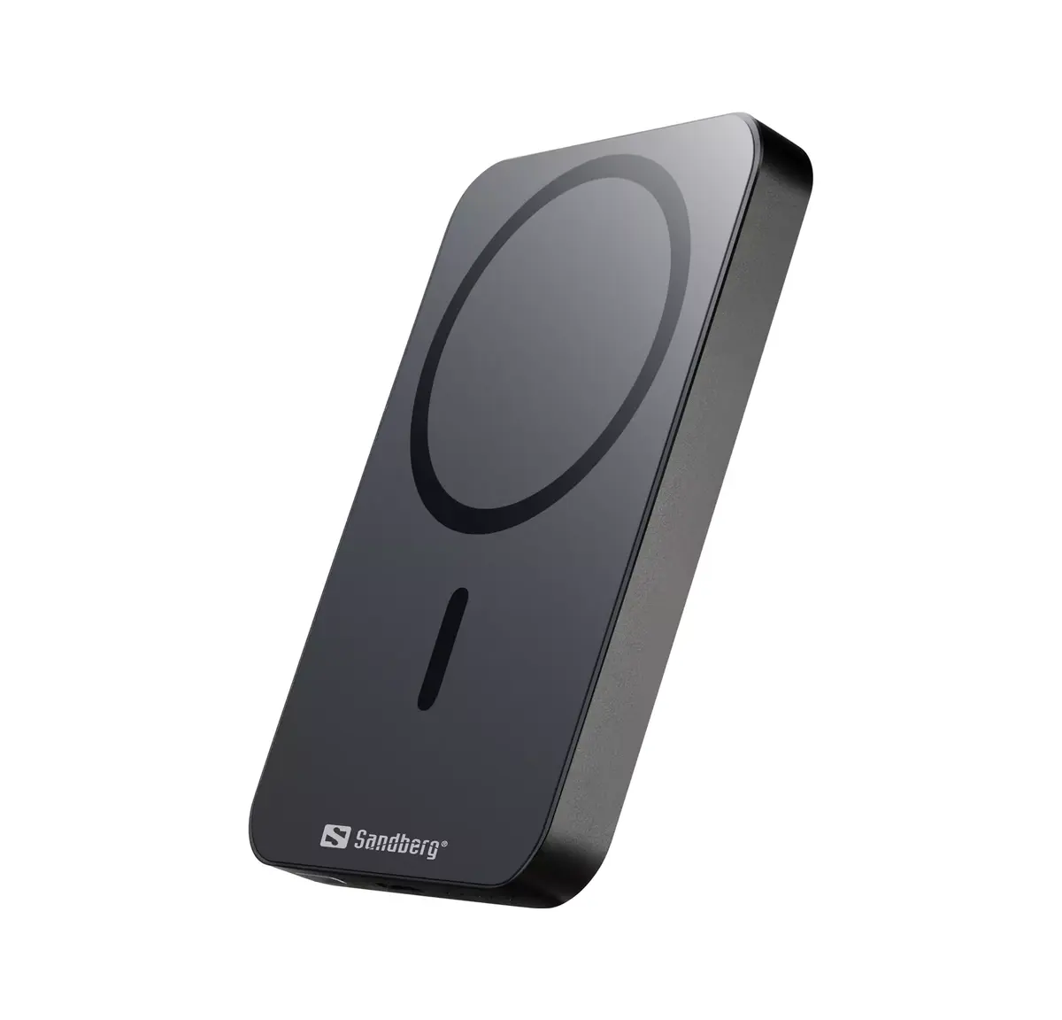 Portatīvais akumulators Sandberg Mag Wireless Powerbank 5000 ALU, 420-96 Photo 2