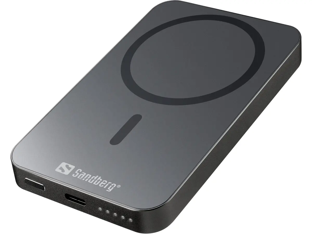 Bezstrāvas akumulators Sandberg Magnet Wireless Powerbank