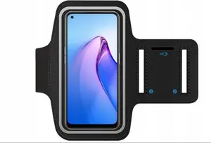 Браслет Oppo с липучкой 30815 — чёрный, регулируемая посадка, модель 30815