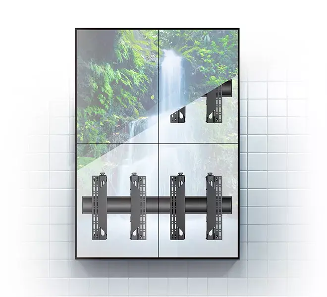 B-Tech BT8390-175/B V2 Mounting Rail for Signage Displays Photo 4
