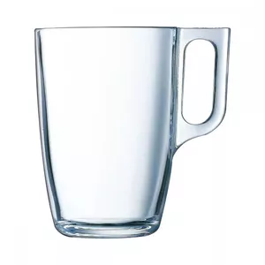 Glass tumbler Luminarc NUEVO KRŪZE 40 cl — tempered, microwave- and dishwasher-safe, stackable