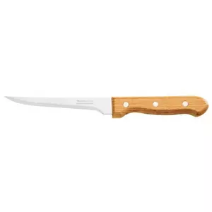 Tramontina knife 12.5 cm blade, stainless steel, natural wooden handle (BR0122313/005)