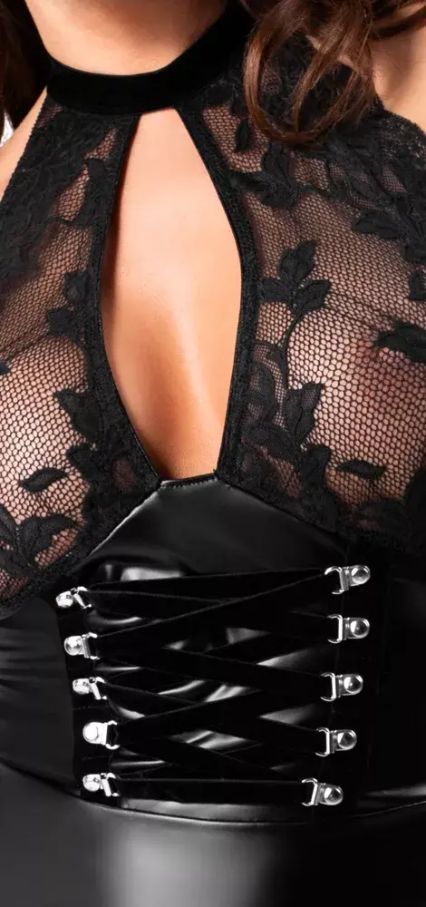 Noir Orgia Exclusive женское мини-платье с шнуровкой Photo 5