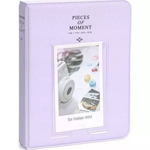 Photo Album LoveInstant for Fujifilm INSTAX Mini — holds 64 prints, Pastel Purple