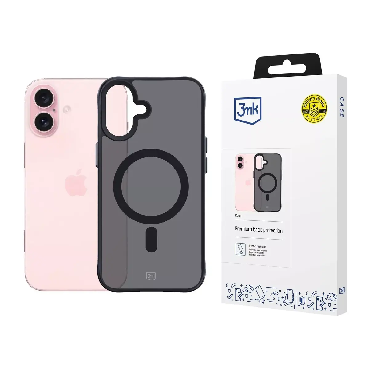 Vāks 3MK Smoke MagCase iPhone 16 Photo 5