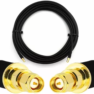 Коаксиальный кабель Rangeful SMA male — SMA male HF400 30 м, сплошная медь, 50 Ом