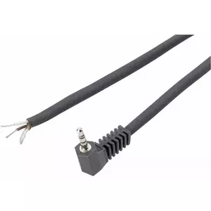 3.5 mm Right Angle Mono Connector Voltcraft XL-AC35DG – 3.5 mm mono right-angle plug, black