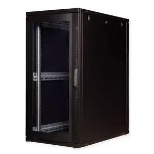 Freestanding rack ROLINE Pro 26U 600x1000mm black IP20