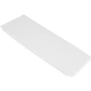 ROLINE 19-inch Blind Panel 4U, gray — Rack front filler panel for 19" cabinets