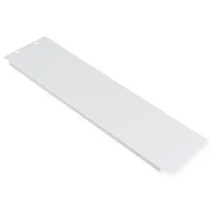 Blind panel ROLINE 19-inch 3U, steel, grey