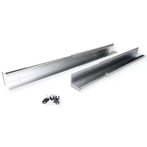 Rack rail kit ROLINE 26.21.0114 variable depth 500 to 750mm steel