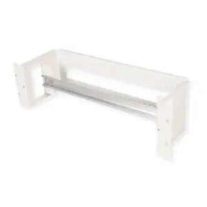 ROLINE 19-inch top-hat rail support 4 U, steel, grey (model 26.21.0112)
