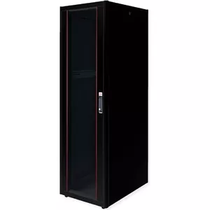 Сетевой шкаф ROLINE 19" 42U 600x800 мм с черной стеклянной дверцей (модель 26.21.0212)