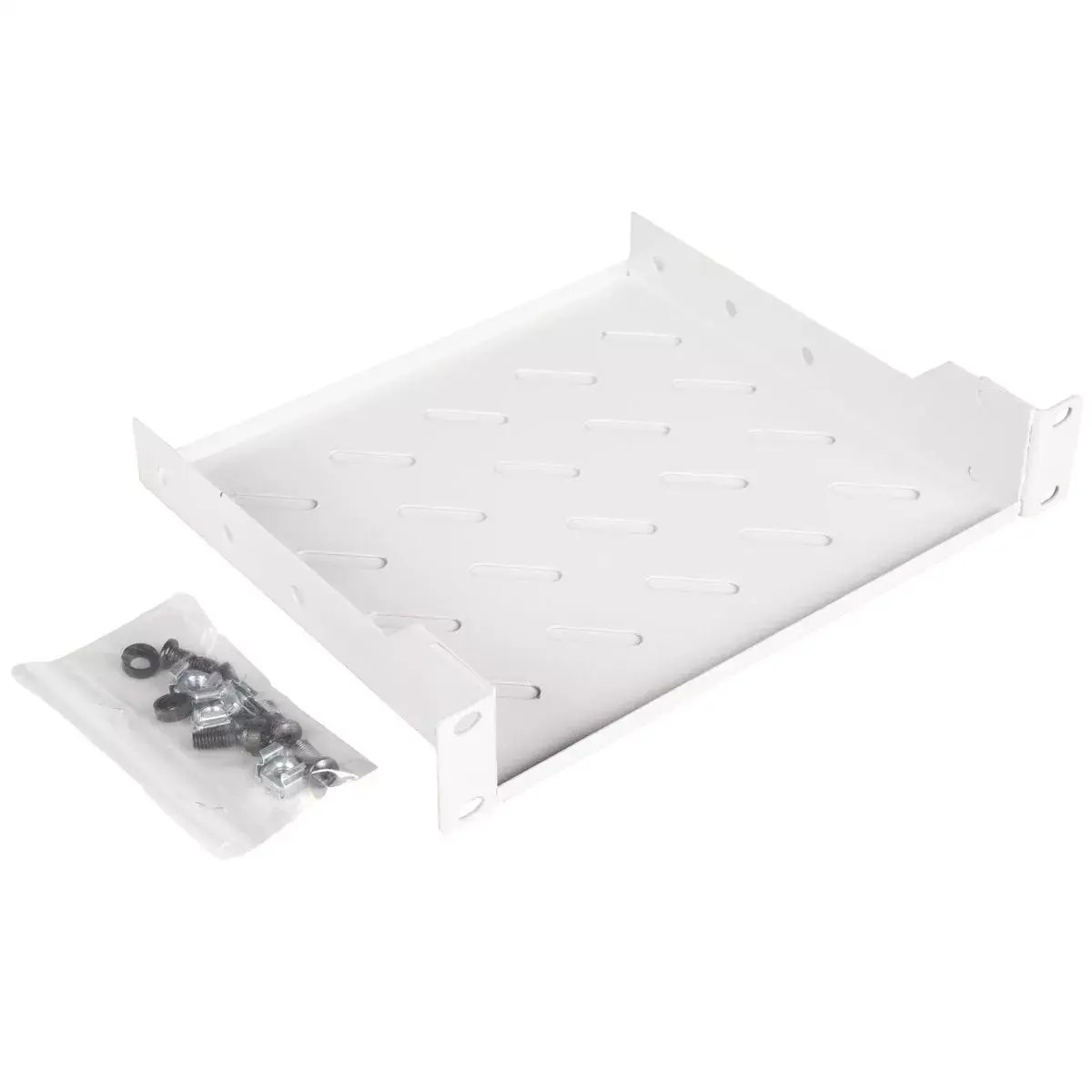 Rack shelf ROLINE 10-inch 1 U 200 T grey Photo 2