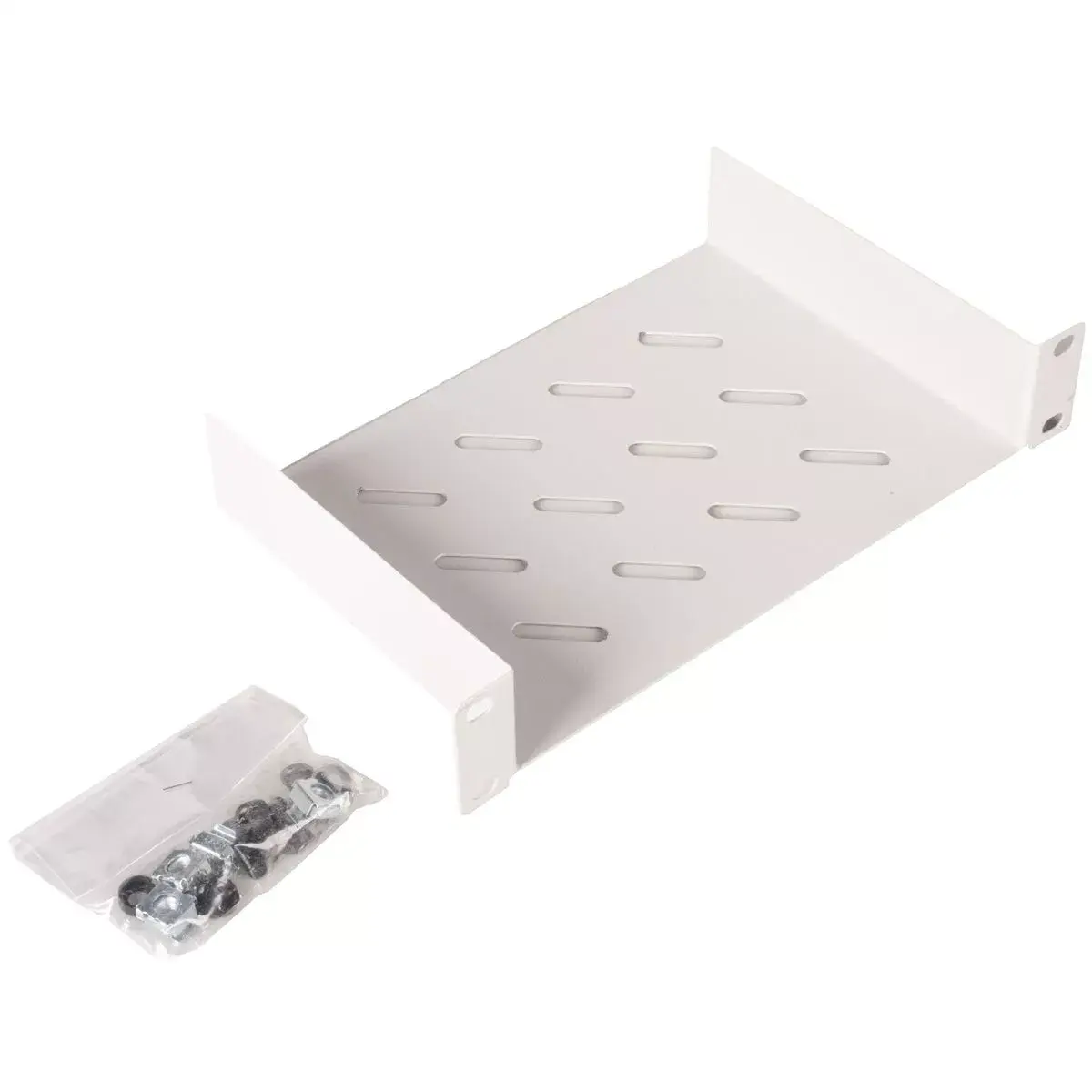 Rack shelf ROLINE 10-inch 1 U 150 T grey Photo 2