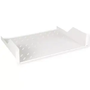 Rack shelf ROLINE 19-inch 2 U 350 T 25kg load capacity grey