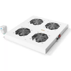 ROLINE 19-inch cooling fan unit, 4 fans, grey, model 26.21.0077