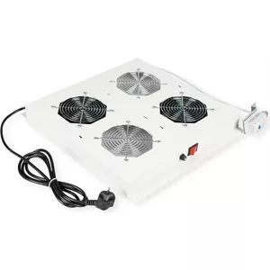 ROLINE 19" Induction Fan Unit 26.21.0076, gray, 2 fans