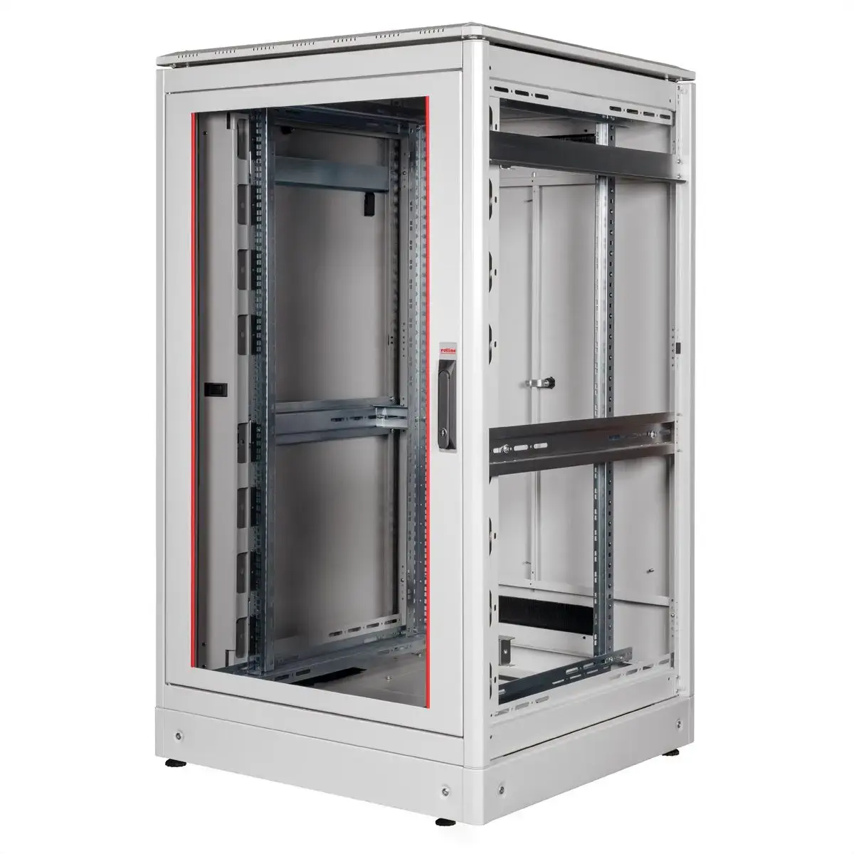 ROLINE 19" network cabinet Pro 26U 800x800 glass grey Photo 3
