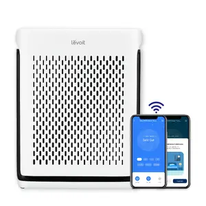 Air purifier Levoit Vital 100S for up to 52 m² — 23 dB noise, 32 W power, 243 m³/h CADR, White