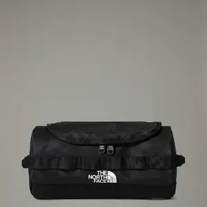 Дорожная косметичка The North Face Base Camp Travel Canister S цвета черный и белый