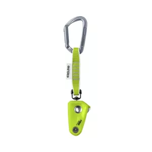 Edelrid OHM Steel Climbing Device Green 8.9 mm Rope Diameter 450 g