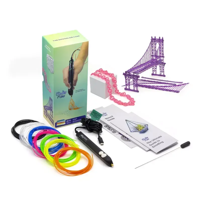 3D pildspalva 3Doodler FLOW 2.2 mm Melna Photo 2