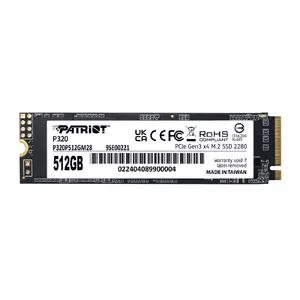 M.2 NVMe SSD PATRIOT P320 512 GB PCIe Gen3 x4 2280, 3000/2200 MB/s, TBW 240