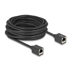 Сетевой кабель DeLOCK 90335 RJ-45 Cat6a 10 м Черный