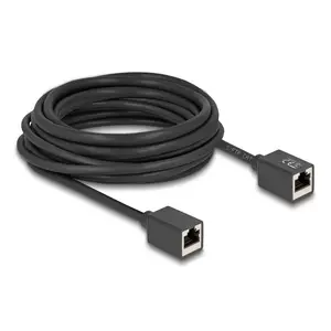 Networking cable DeLOCK 90334 RJ-45 Cat6a 7.5 m Black