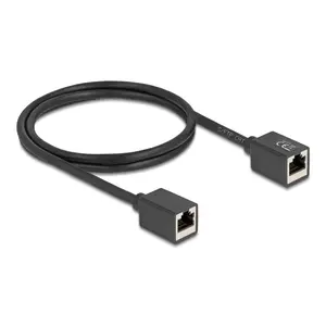 Networking cable DeLOCK 90325 RJ-45 Cat6a 1 m Black
