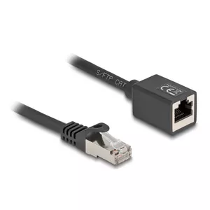 Networking Cable DeLOCK 88052 RJ-45 Cat6a 0.5m Black