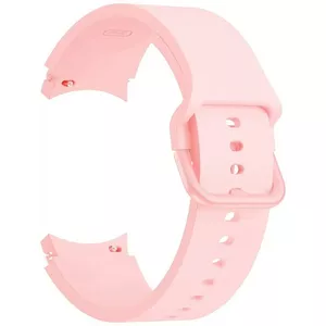 Силиконовый ремешок Tech-Protect для Samsung Galaxy Watch4/5/5 Pro/6/7/FE — нежно-розовый