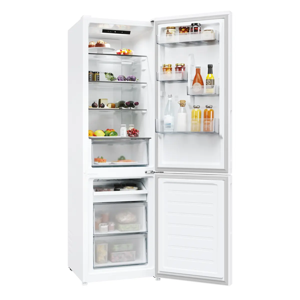 Комбинированный холодильник Candy Fresco CNCQ2T518EW Photo 4