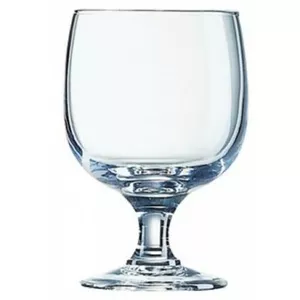 Drinking glass Arcoroc AMELIA tumbler 250 ml — clear tempered glass, dishwasher-safe, stackable