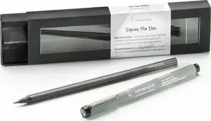 Pildspalva Hahnemühle Signing Pen Duo 10640475 — melna ūdensizturīga tinte