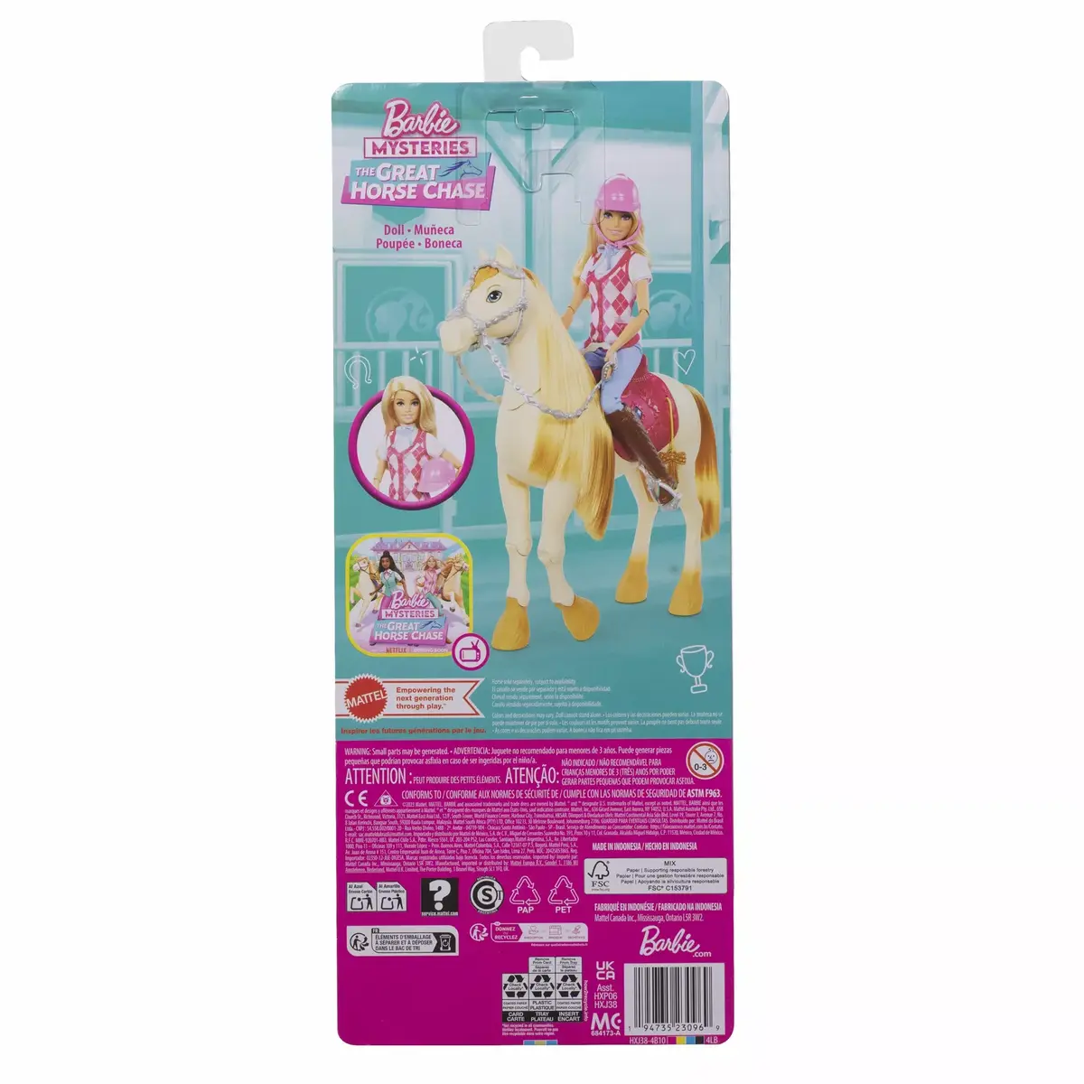 Modes lelle Mattel Barbie Mysteries Lielā zirgu pakaļdzīšanās Photo 7