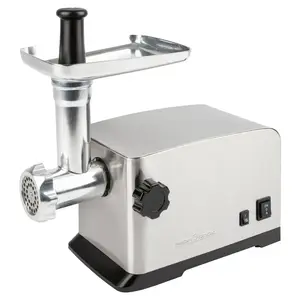 Meat grinder ProfiCook PC-FW 1272 — 1200 W, stainless steel, 2 kg/min, reverse function