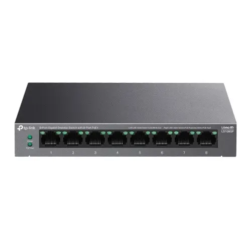 Neadministrējams slēdzis TP-Link LiteWave 8-portu ar