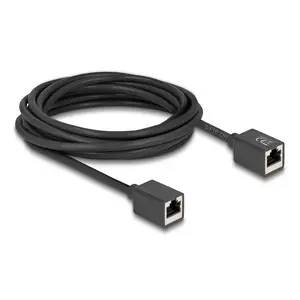 Networking Cable DeLOCK 90333 RJ-45 Cat6a 5m Black