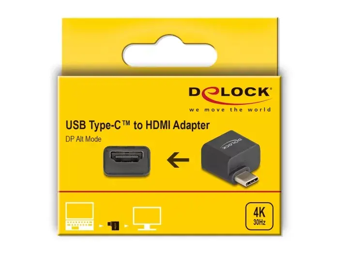 Адаптер DeLOCK Mini USB Type-C male to HDMI female Photo 4