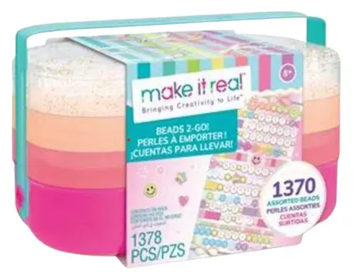 Детская коробка с бусинами Make it Real Beads 2 Go! Photo 4