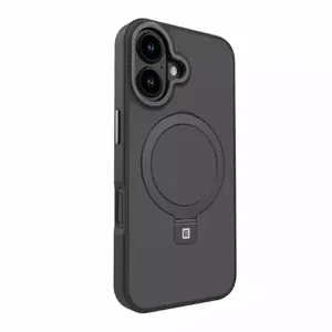 Чехол Evelatus Shield Case для Apple iPhone 16 матовый чёрный с MagSafe и подставкой