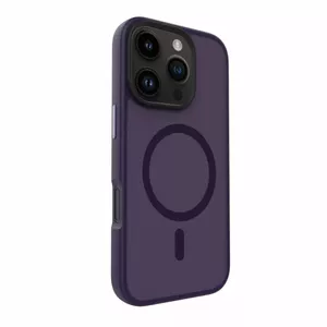 Hibrīda vāciņš Evelatus priekš iPhone 16 Pro Max ar MagSafe, PC + TPU, violets