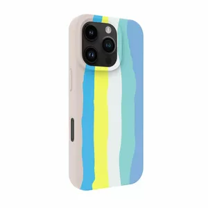 Силиконовый чехол Evelatus для Apple iPhone 16 Pro Max многоцветный с MagSafe