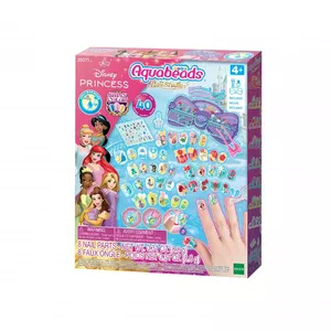 Radošais komplekts Aquabeads Disney Princess 238395 — krelles un trafareti Disney Princess dizainiem