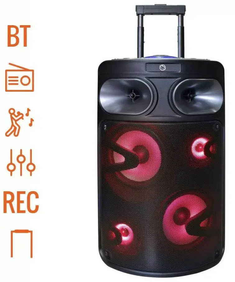 MANTA SPK0803B140 portable Bluetooth karaoke speaker 140W Photo 2