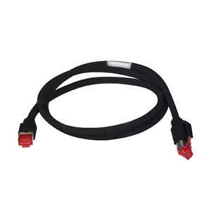 Tīkla kabelis EFB Elektronik K0700SW.3 RJ-45 Cat6a 3 m Melns