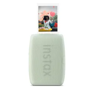 Instant printer Fujifilm Instax Mini Link3 Sage Green — 800×600 DPI, prints 6.2×4.6 cm, Bluetooth, 0.21 kg