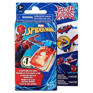 Uzpilde Marvel Spider-Man Webs Ultimate Web Fluid Refill Zila Sarkan
